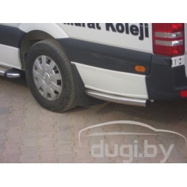 Защита заднего бампера для Sprinter.